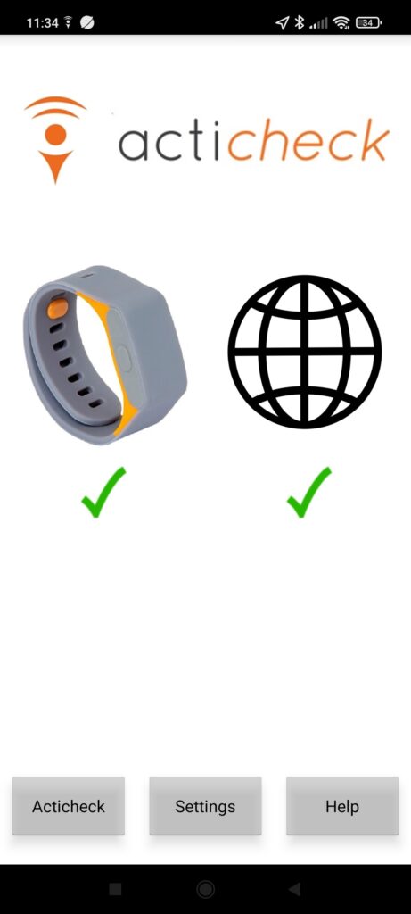 The app out and about: a tick under the band and a tick under the globe