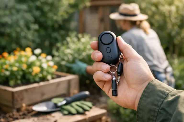 Choosing a Personal Alarm for Garden Use