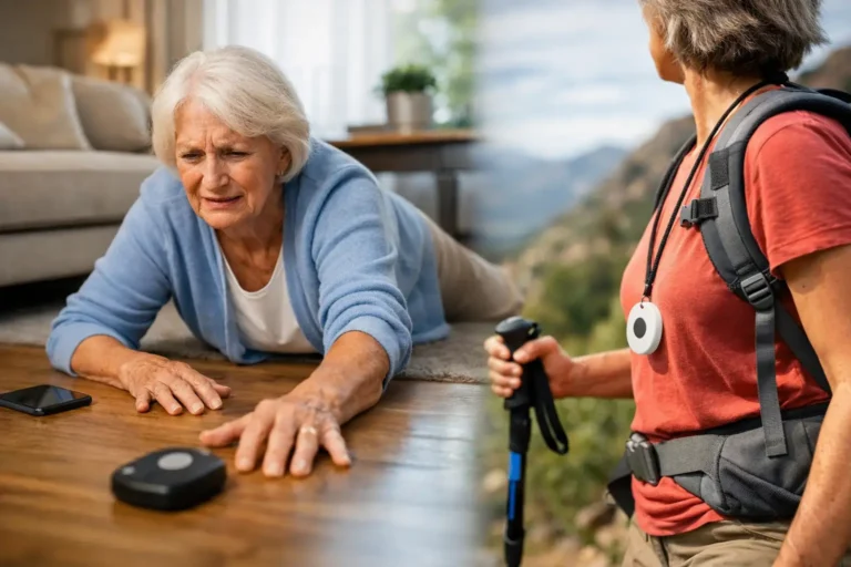 How Does a Fall Alarm Work at Home and Away?